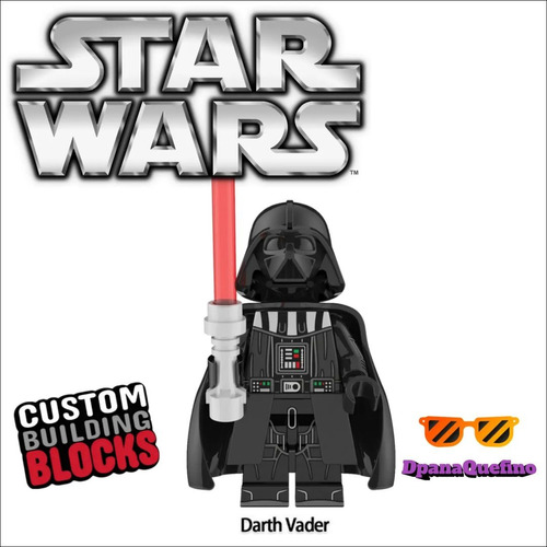 L E G O Custom Premium Star Wars Darth Vader V1 Minifiguras