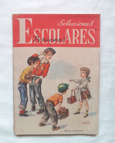 Revista Selecciones Escolares Peruanas 1962 Oferta