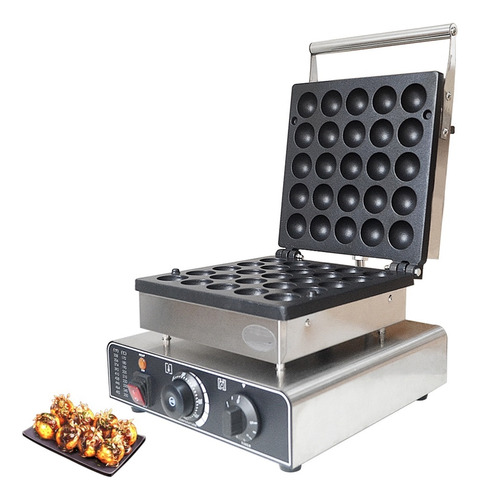 Waffle Maker Eléctrico 850w Bola Redonda Waffleballs