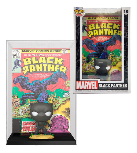 Funko Pop Black Panther Comic Covers 18 Outlet Orig Marvel