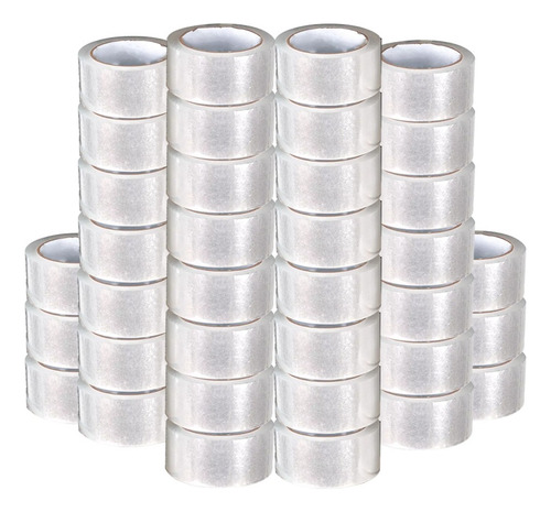 Cinta De Embalar Transparente 48x100 Autoadhesiva Pack X36u Color Trasparente Cinta Adhesiva Transparente Cintas Adhesivas