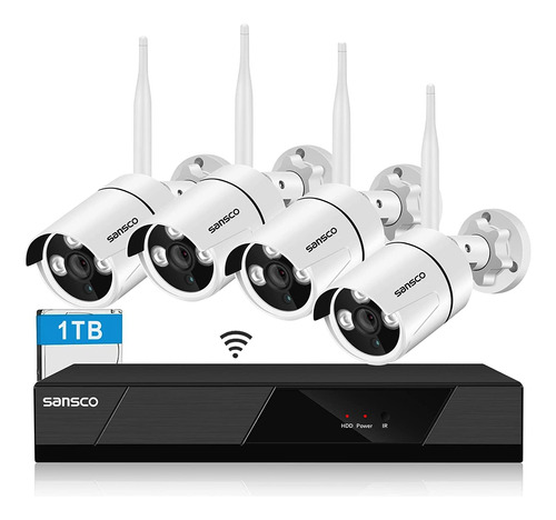 [kit De Grabacion De Audio Wifi] Sansco 2k Hd Wireless Se...