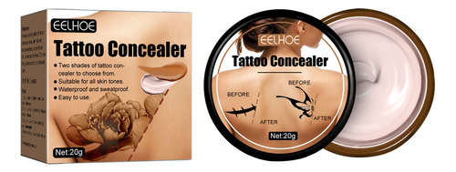La Base De Maquillaje En U Oculta E Ilumina El Tatuaje C385