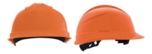 Casco Quartz Rachet De Polipropileno Naranja Delta