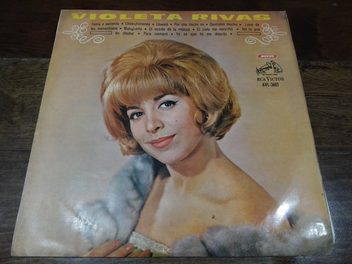 Lp Vinilo - Violeta Rivas - Violeta Rivas - 1965 - Exc