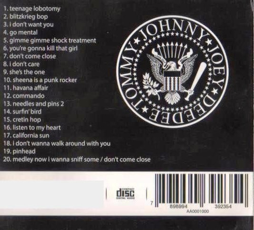 Cd Digipack Ramones