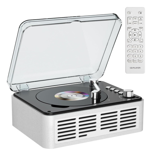 Leitor De Cd Vintage Com Alto-falantes
