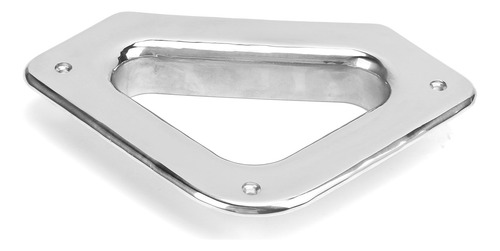 Barco Triangular De Acero Inoxidable Fairlead Hole Para Yate