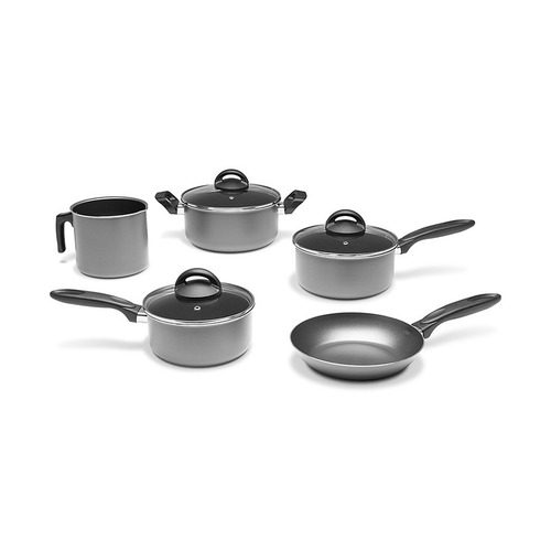 Batería De Cocina Brinox 7210/400 Maple 8 Piezas Gris