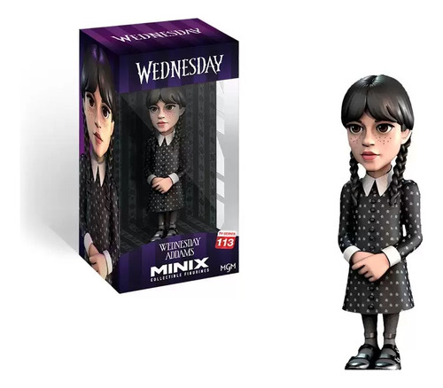 Figura Merlina Addams Y Dedos Wednesday Minix
