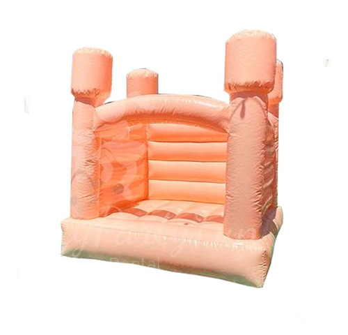 Inflable Castillo Color Beige Brincolín Para Niños