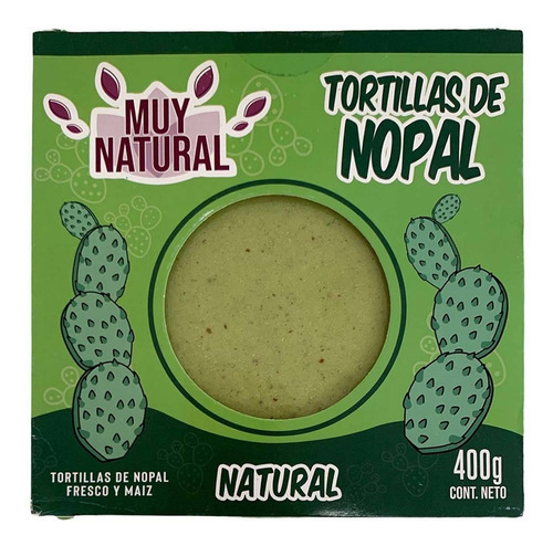 Tortilla Muy Nopal 400g