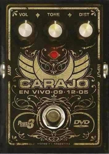 Carajo - En Vivo Dvd - U