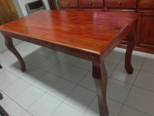 Mesa De Pino 1.60 X 0.60 X 0.80 Cm