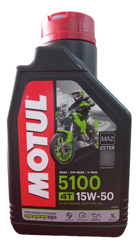 Aceite Motul 15w50 4t Semisintético 