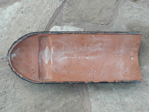 Caballete Puntera Cumbrera Aristero Teja Calvú Negro Brillan Negro Brillante (Usado)
