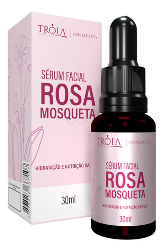 Sérum Facial Rosa Mosqueta Com Colágeno E Ácido Hialurônico