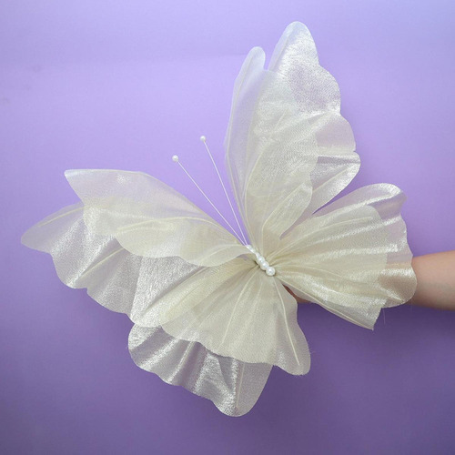 Nuevo Mariposa Falsa De Gasa , Mariposa Artificial,
