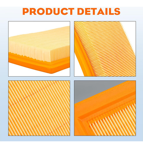 Filtro De Aire Para Generador Generac 14 A 22kw 0j8478