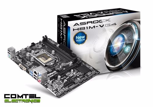 Tarjeta Madre Asrock H81m-vg4 Socket 1150 Intel Ddr3 4ta Gen