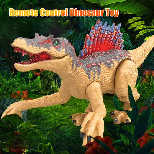 Control Remoto: Dinosaurio, Realista, Con Control Remoto, Co