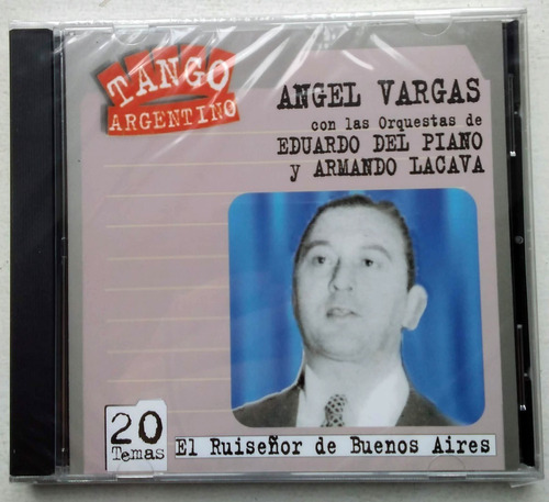 Angel Vargas Ruiseñor De Buenos Aires Cd Sellado Arg / Kktus