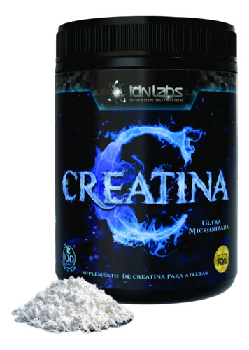 Suplemento Em Pó Creatina Ultra Micronizada 300g - 100 Doses Sem Sabor