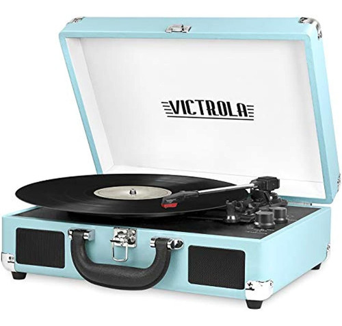 Victrola - Tocadiscos Vintage Portátil De 3 Velocidades, Con