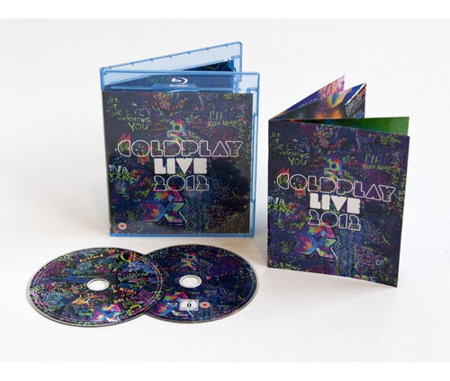 Coldplay Blu-ray, en vivo en 2012, original y sellado