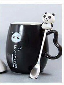 Lindas Tazas De Cerámica Modelo Panda San Valentin