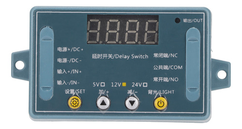 Módulo De Retardo Y Relé Temporizador Dc 12 V Ajustable, 32