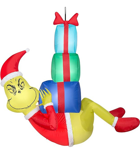 Colgante Inflable De Navidad Con Regalos 4 Pies De Alto Marr