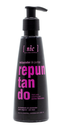 Nic Repuntando Acondicionador Reparador Puntas 200ml 6c