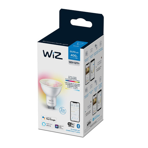 Foco Inteligente Led Wiz Par16 Gu10 Wifi - 4.9 W