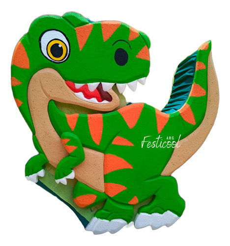 Piñata De Dinosaurio Efecto 3d Agua Dinosaurio Piñata 50cm