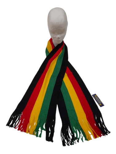 Bufanda Chalina Lana Flecos Bob Rasta Jamaica Reggae Unisex1