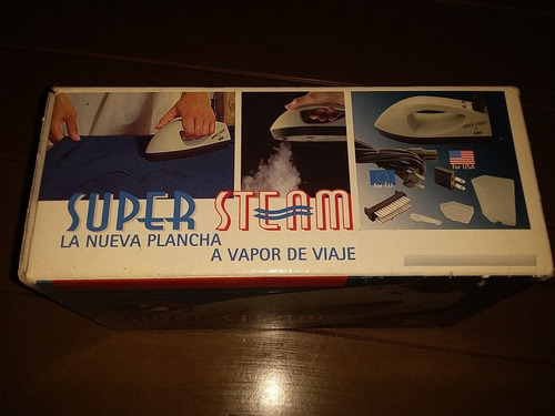 Remato Plancha Viajera Super Steam En 10 $