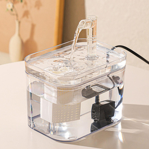 Dispensador De Comida Para Gatos, Cuenco De Agua Ligero Con