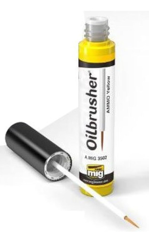 Oilbrusher Ammo Mig Jimenez Yellow 3502 Rdelhobby Mza