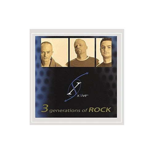 Xsive 3 Generations Of Rock Usa Import Cd Nuevo