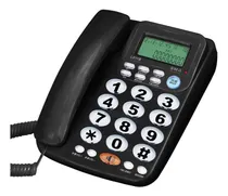 Comprar Teléfono De Botón Grande Con Cable De Telpal Para Teléfonos 