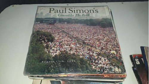 Paul Simon Live Disco Laser 8 A 9 Pts Usado