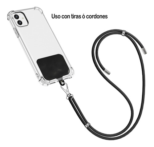 2 Adaptador Para Fundas Colgante Strap Correa Bandolera