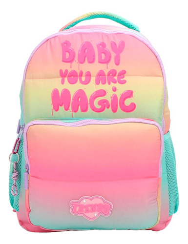 Mochila Trendy Multicolor 17 PuLG Escolar Niña Infantil