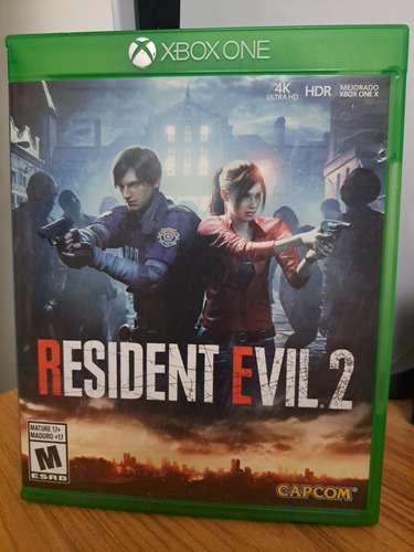 Resident Evil 2 Remake Xbox One/series X Físico 