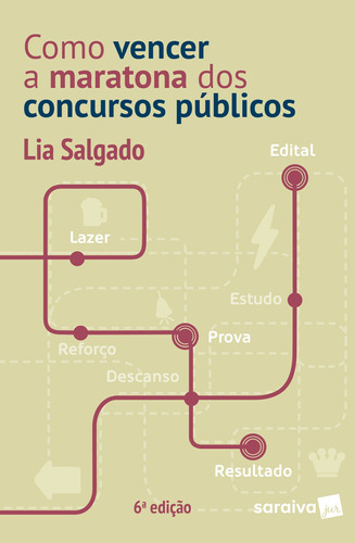 Como vencer a maratona dos concursos públicos - 6ª edição de 2019, de (Coordenador ial) Salgado, Lia de Alencar Barreira e. Editora Saraiva Educação S. A., capa mole em português, 2018