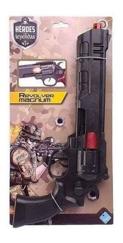 Revolver Pistola Magnun A Fricción De El Duende Azul