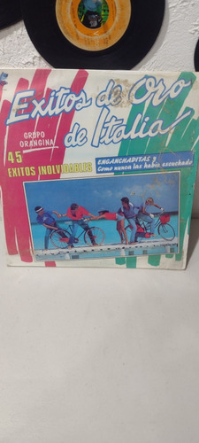 Los Éxitos De Oro De Italia Grupo Orangina Disco De Vinil Lp