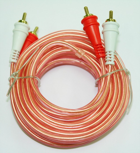 Cable Rca 5 Metros De Largo Alta Calidad Bms-17 Ft Audiopipe