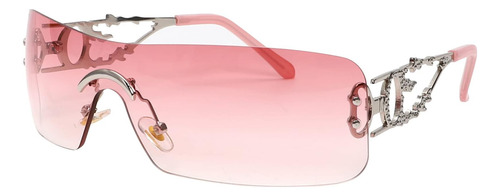 Senmaries Gafas De Sol Y2k Sin Montura Para Mujeres Y Hombre